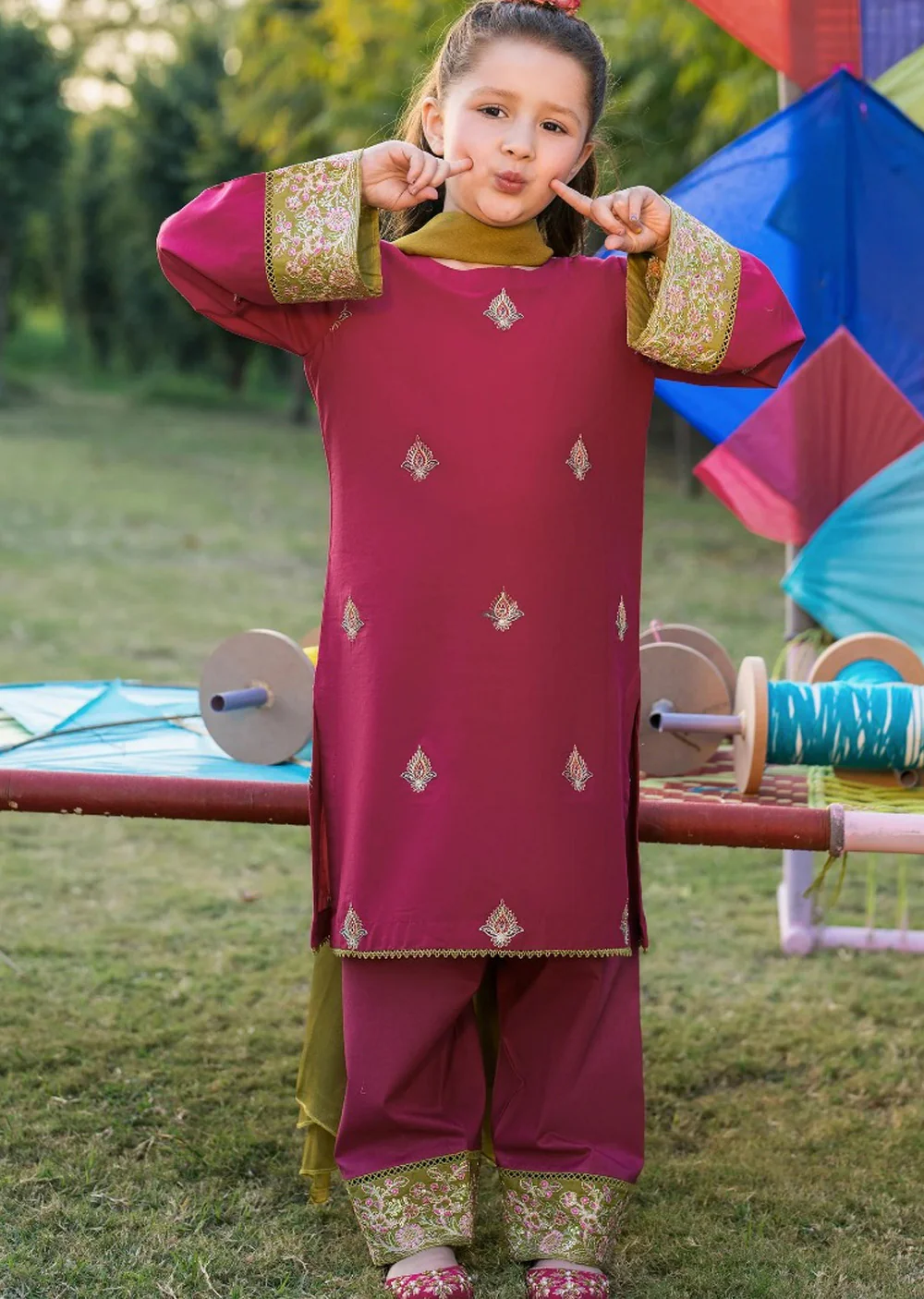 GNT-5004 - Roop- Readymade Kids Suit by Garnet 2024