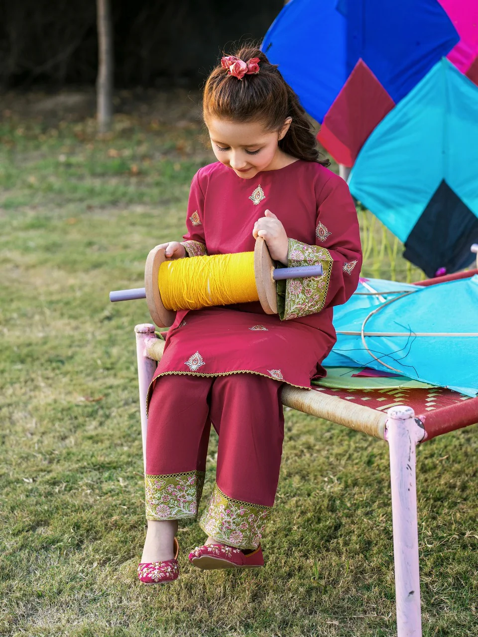 GNT-5004 - Roop- Readymade Kids Suit by Garnet 2024 - Image 4