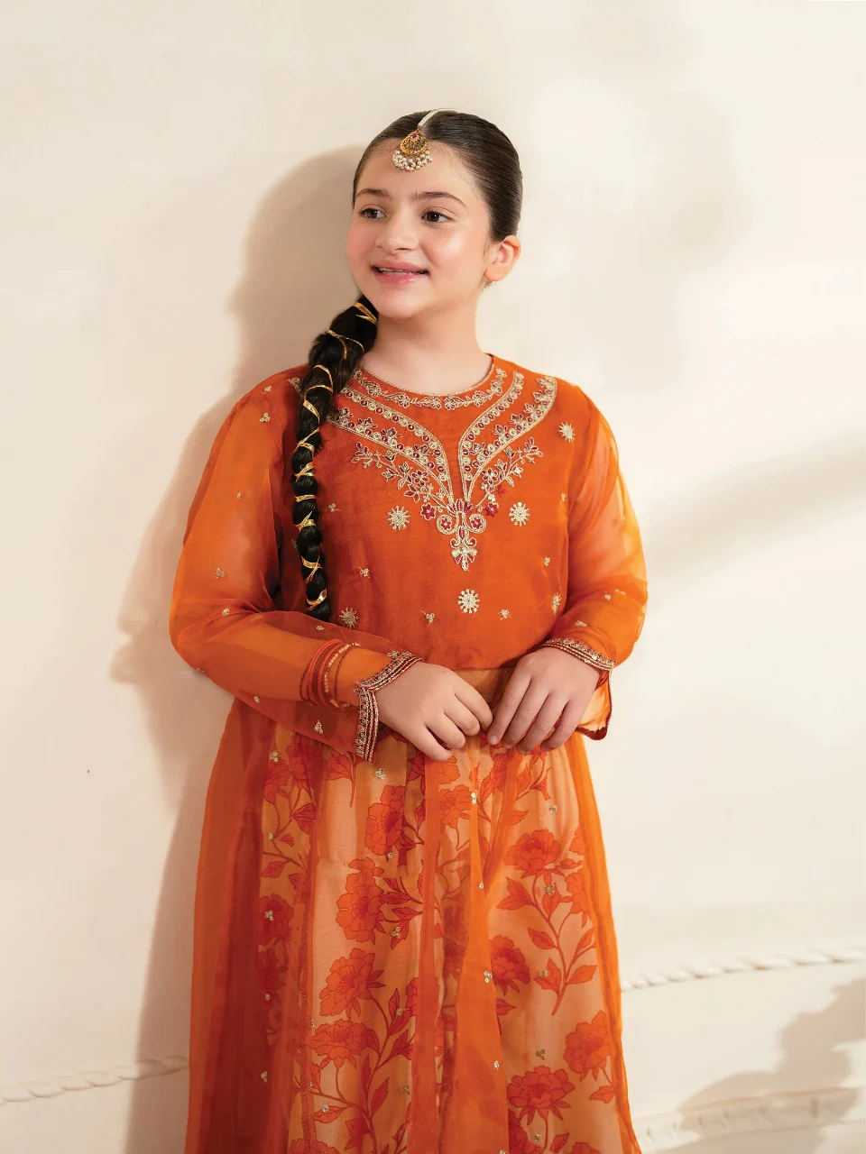 GNT-8013 - Haseen- Readymade Kids Suit by Garnet 2024 - Image 2