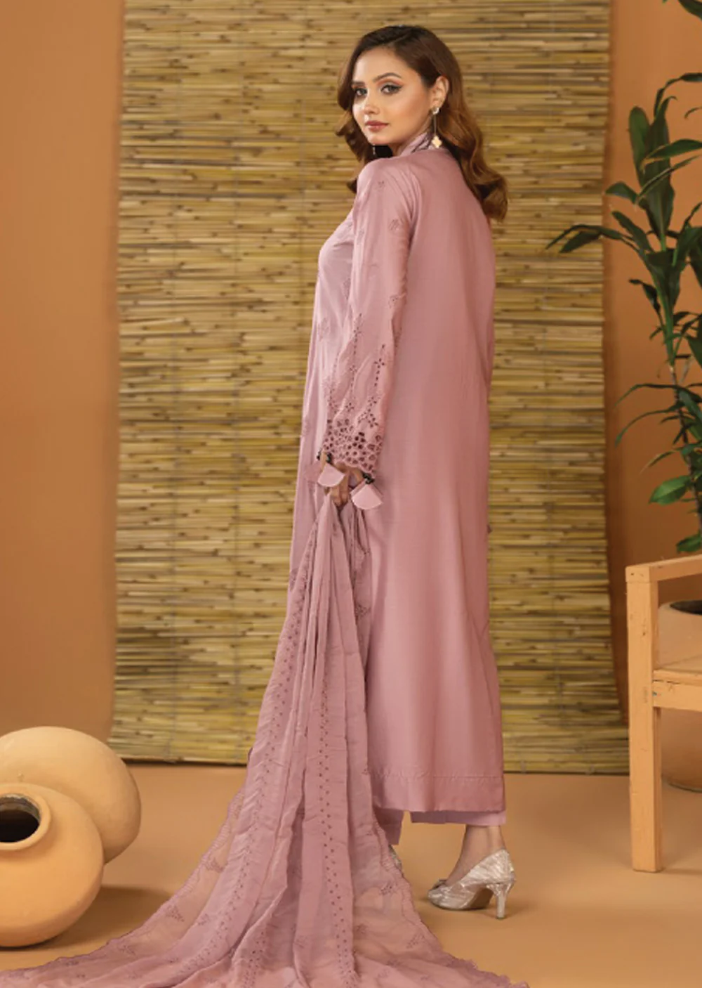 GULD-03 - Pink - Gul-E-Haadi Vol 10 by Abisha Fabrics 2025 - Image 2