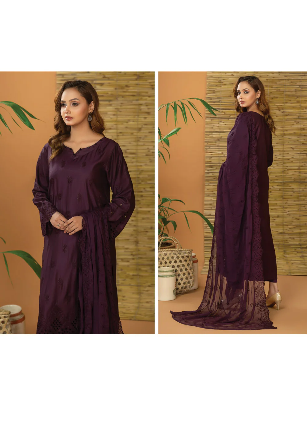 GULD-07 - Purple - Gul-E-Haadi Vol 10 by Abisha Fabrics 2025 - Image 2