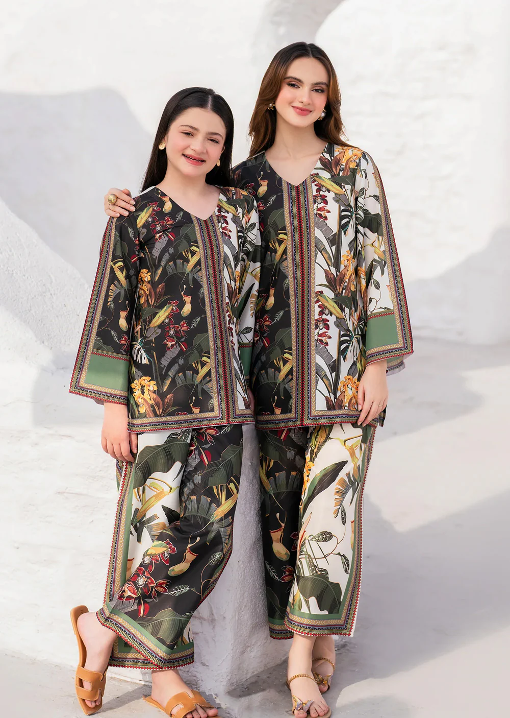 GUYR-09 - Green - Tropical Jungle- Readymade Suit by Garnet 2024 - Image 2