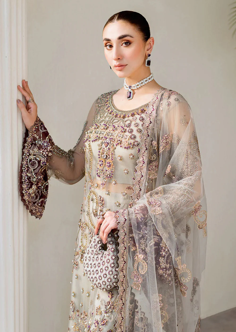 H-502 Readymade Ramsha Luxury Wedding Collection Vol 05 2024 - Image 4