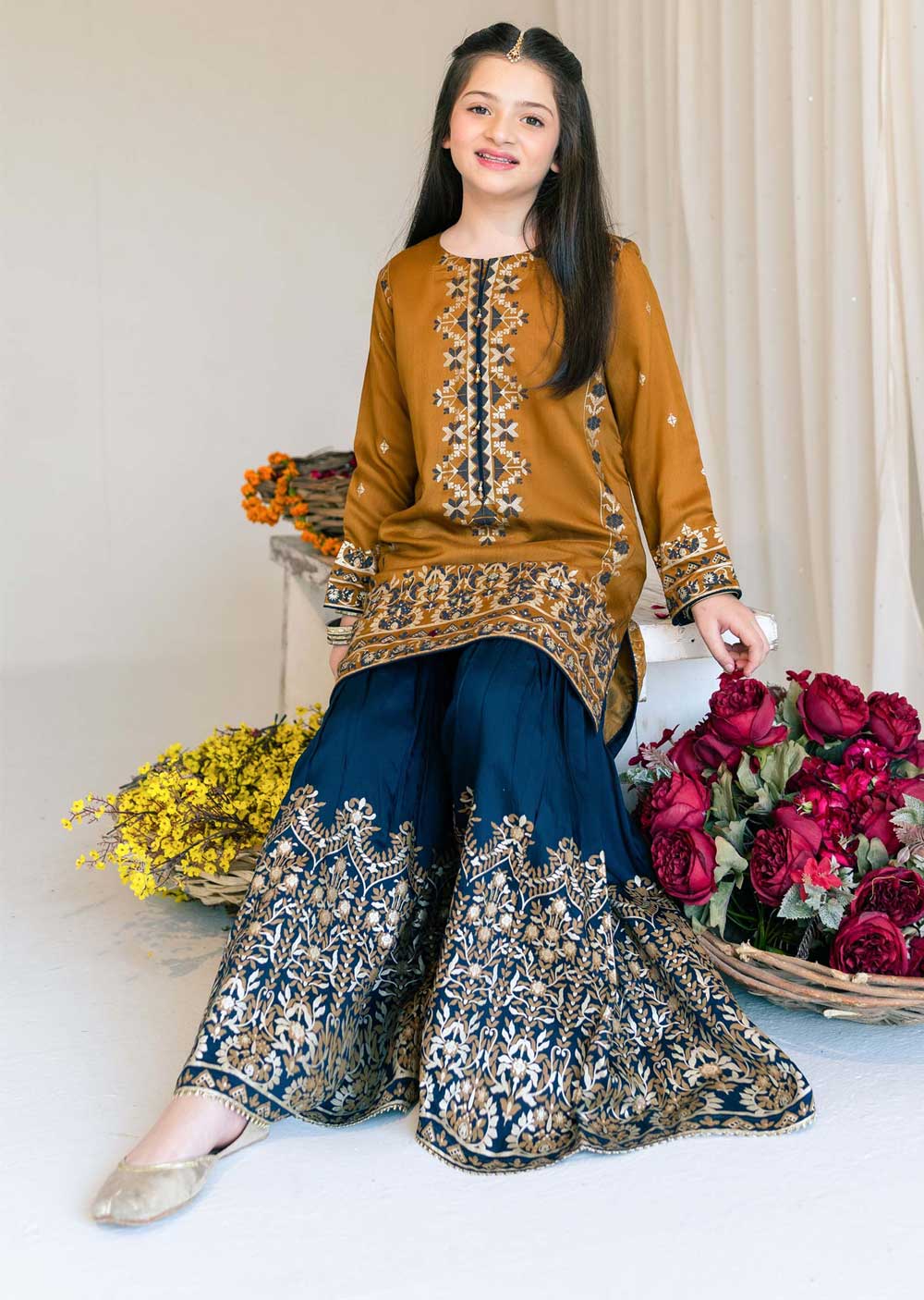 Hareem - Readymade - Kids Suit by Garnet 2022