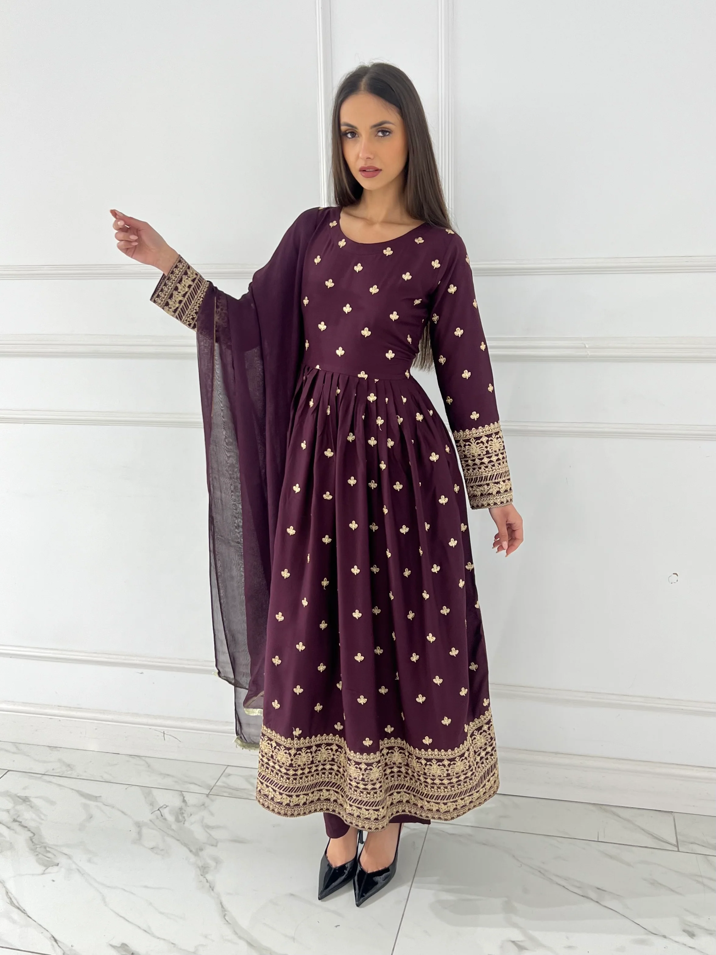 HK350 Readymade LINEN Mummy n Me Dress - Image 5