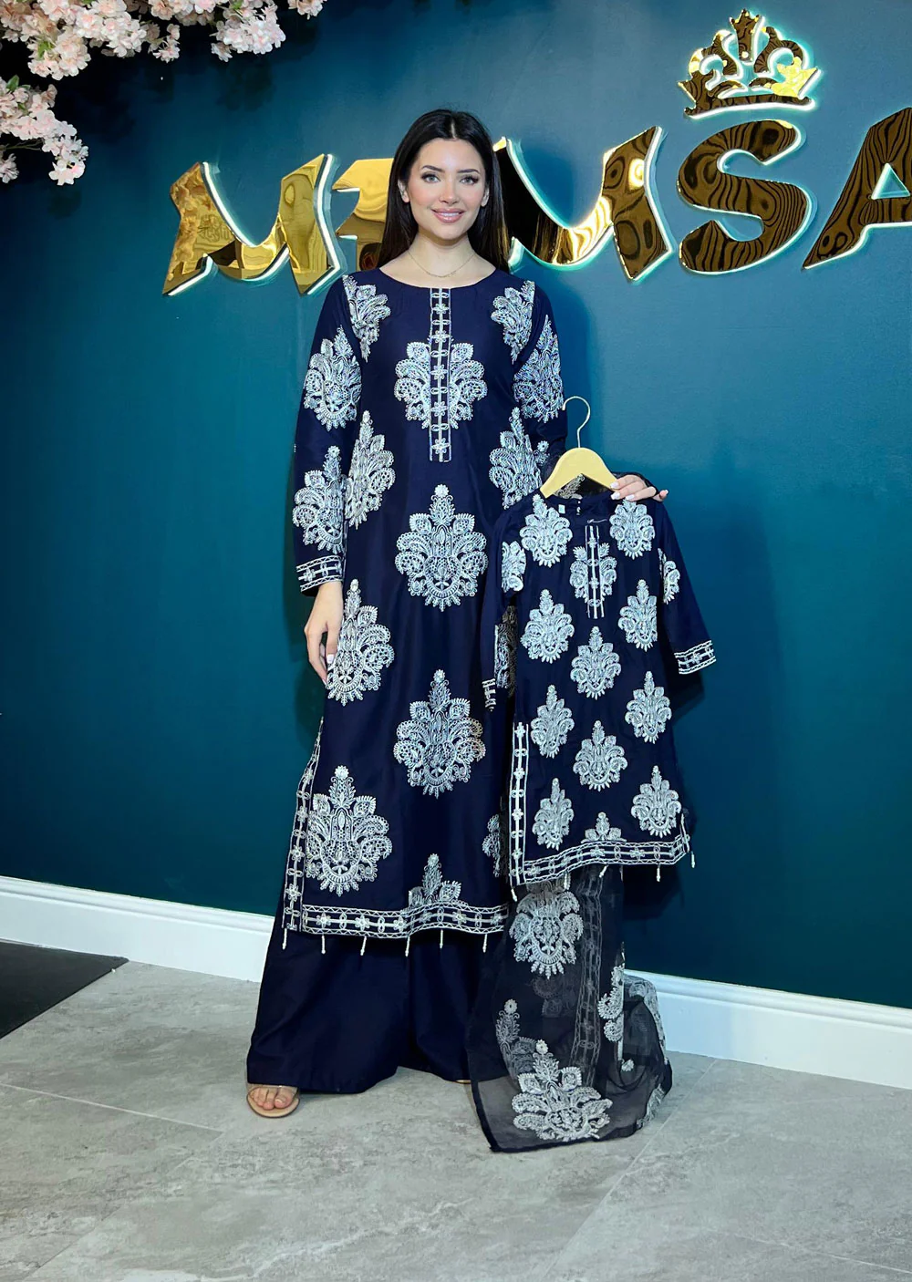HK255 Dilreva - Mummy n Me Outfit - Image 6