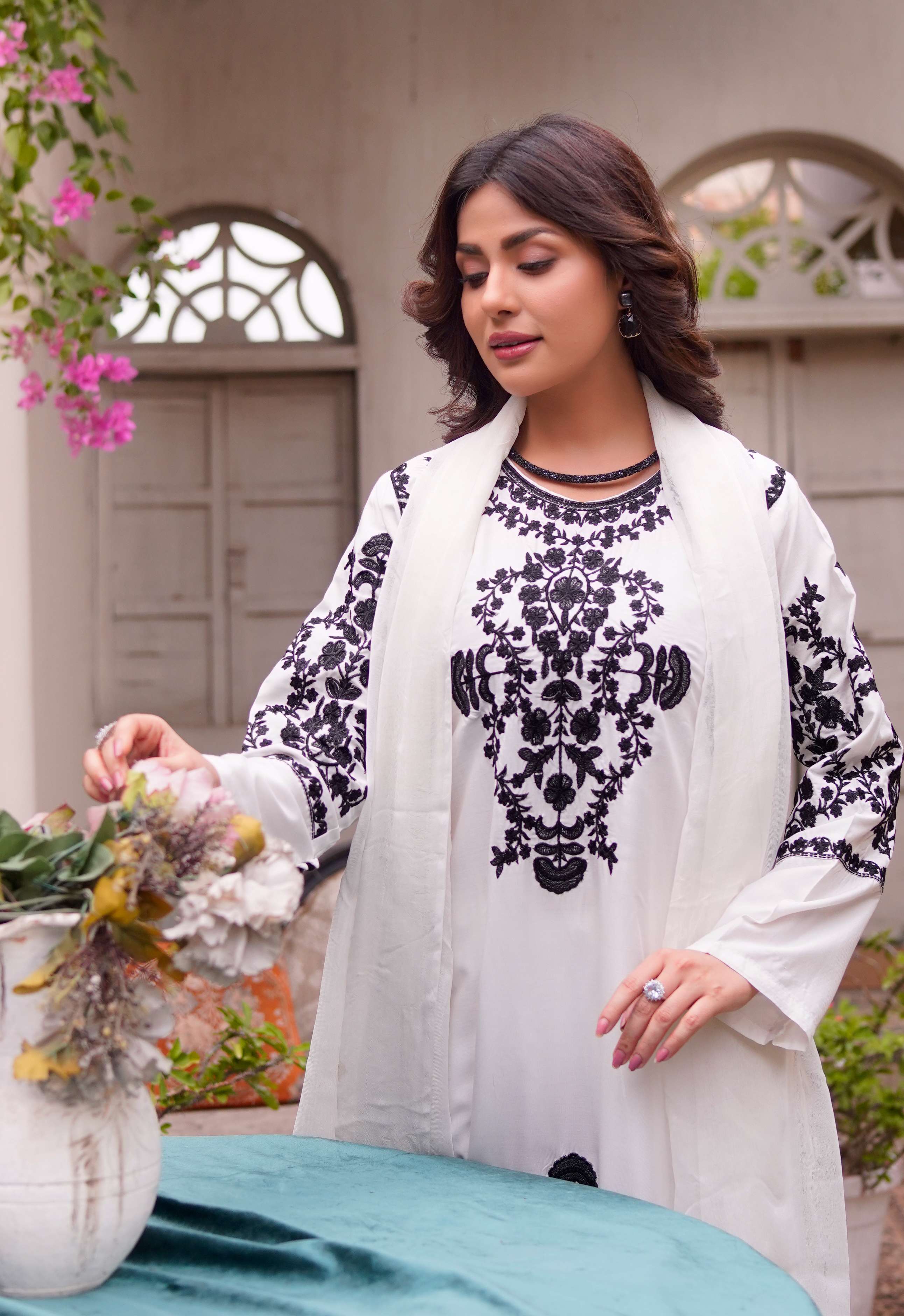 HK280 - Zareen - Mummy n Me Linen Outfit - Image 13