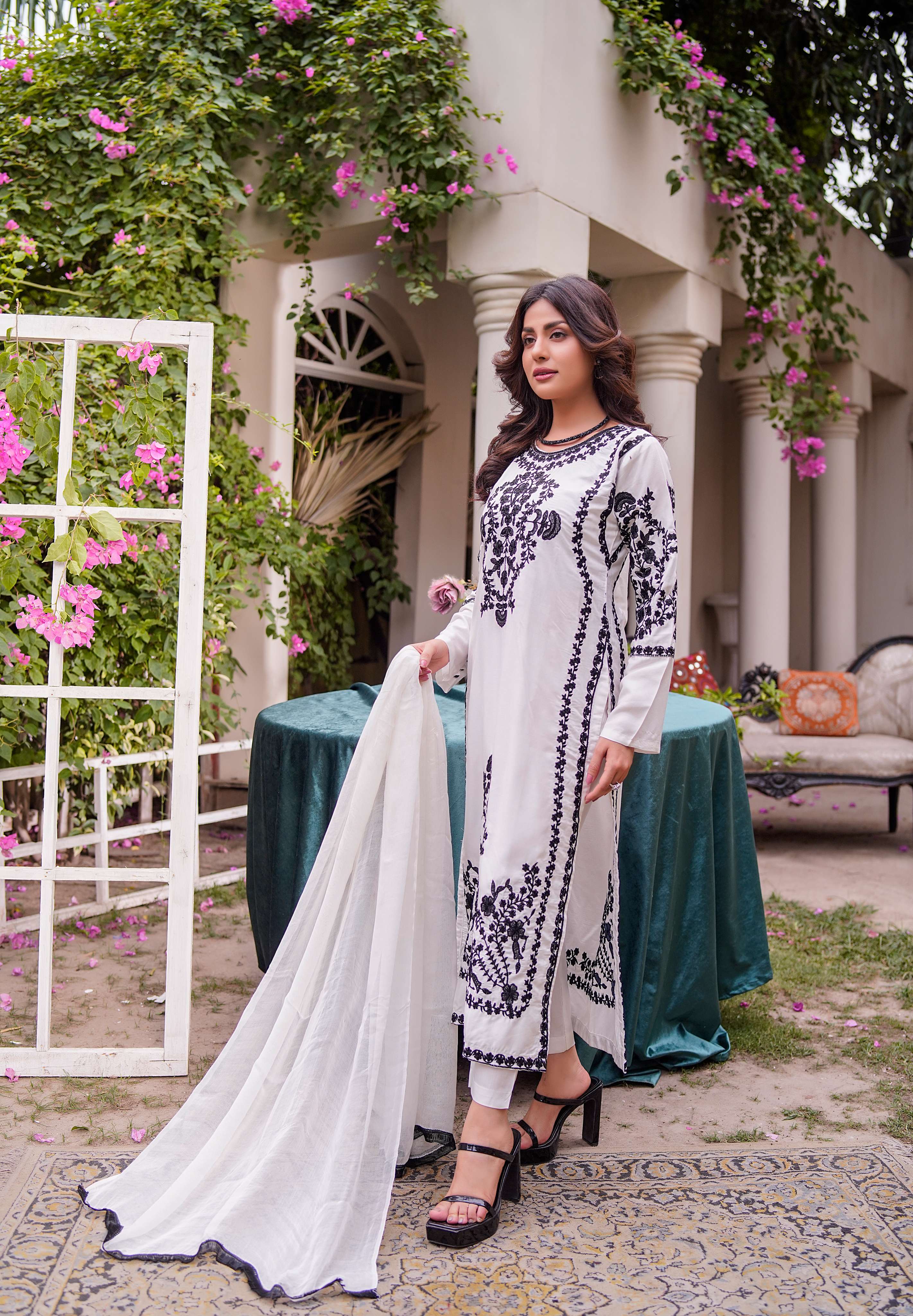 HK280 - Zareen - Mummy n Me Linen Outfit - Image 7