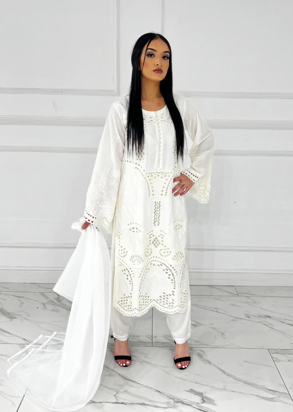 HK294 - White - Readymade HK Outfit - Image 3
