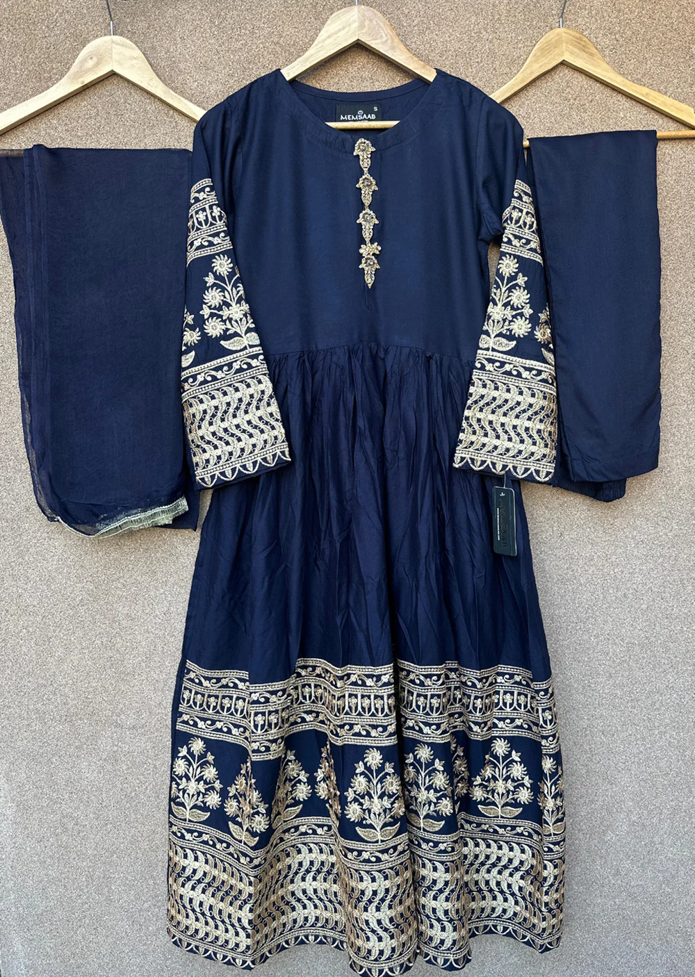 HK298 - Readymade - Mother & Daughter Linen Outfit 2025 - Image 6