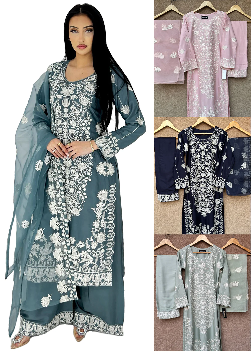 HK300 Readymade - Mother & Daughter Linen Outfit 2025