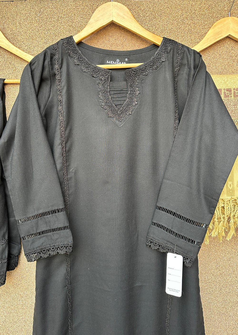 HK301 - Black - Readymade Dhanak Outfit 2025 - Image 10