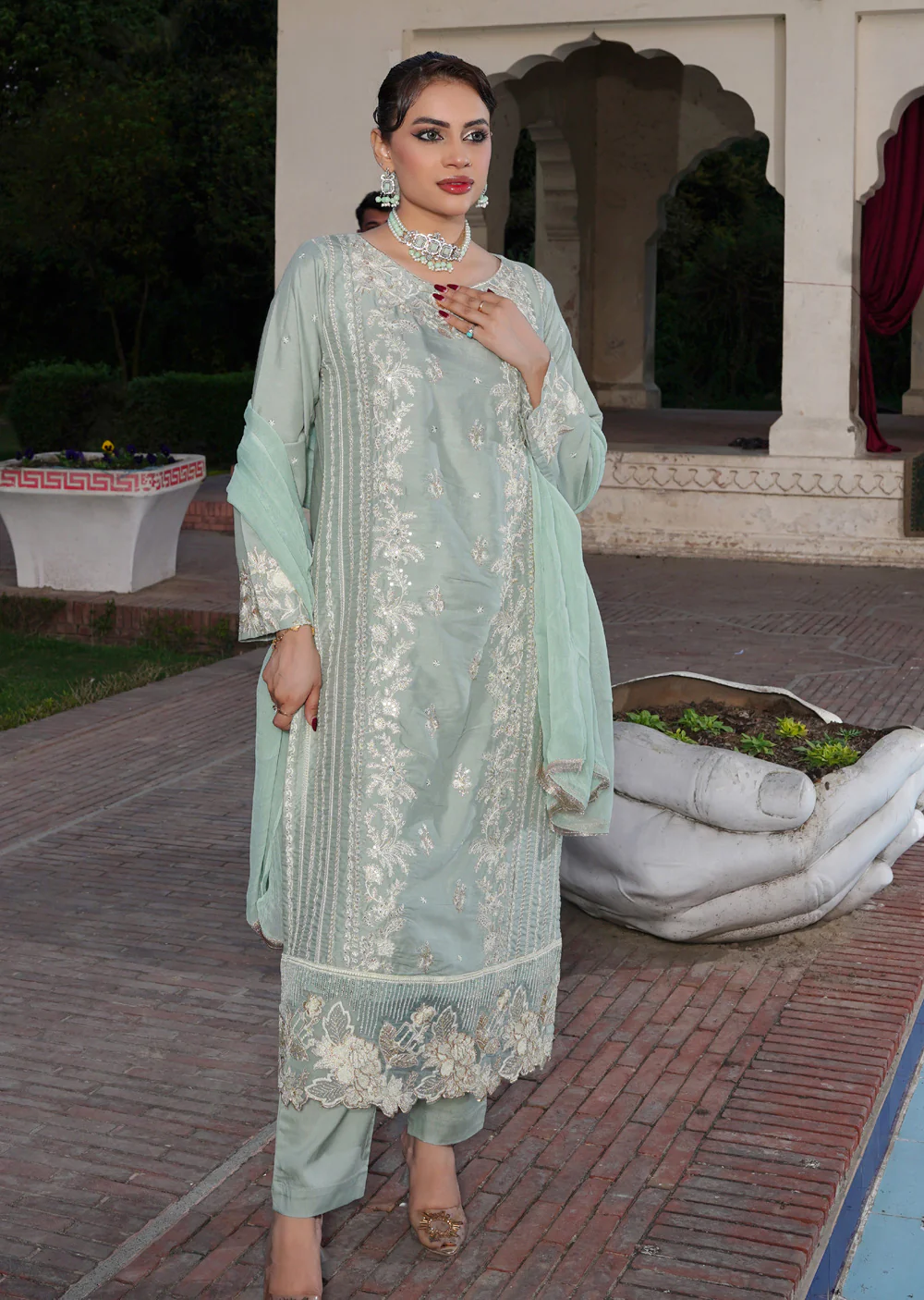 HK304 - Readymade Linen Outfit 2025 - Image 3