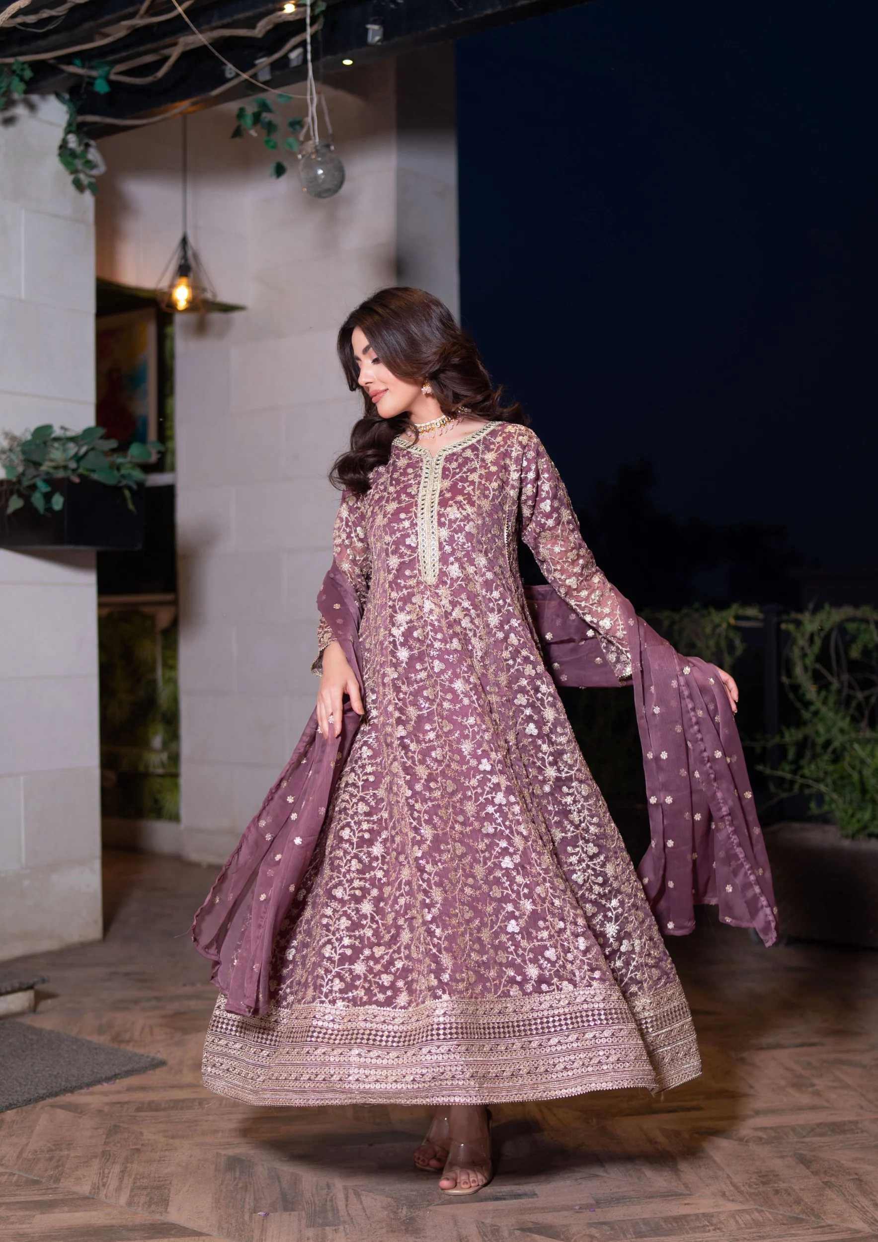 HK317 - Readymade Chiffon Outfit 2025 - Image 14