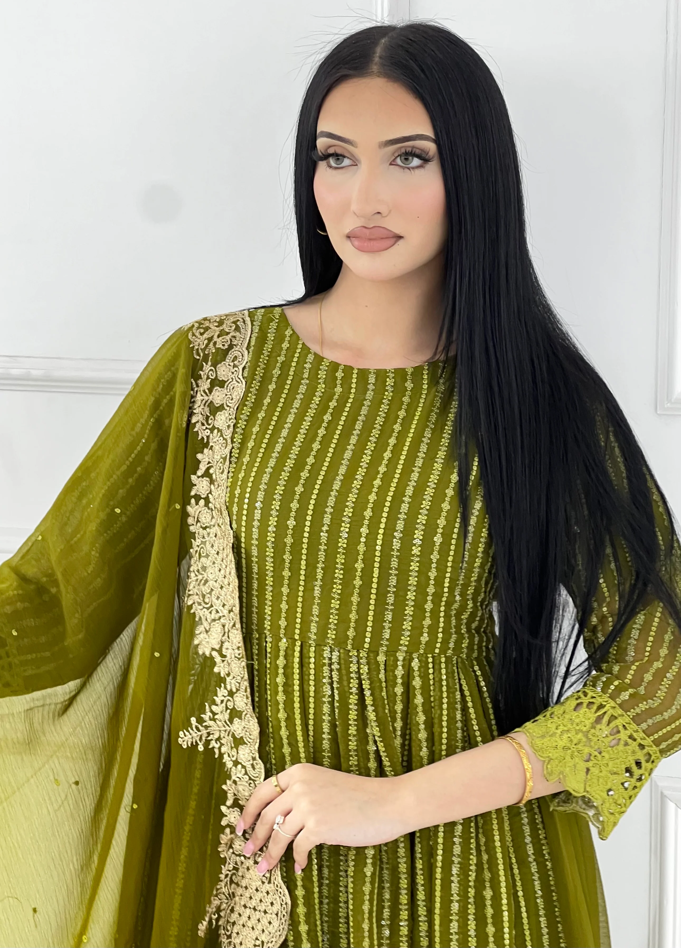 HK-318 - Readymade Chiffon Outfit DEAL OF THE WEEK - Image 25