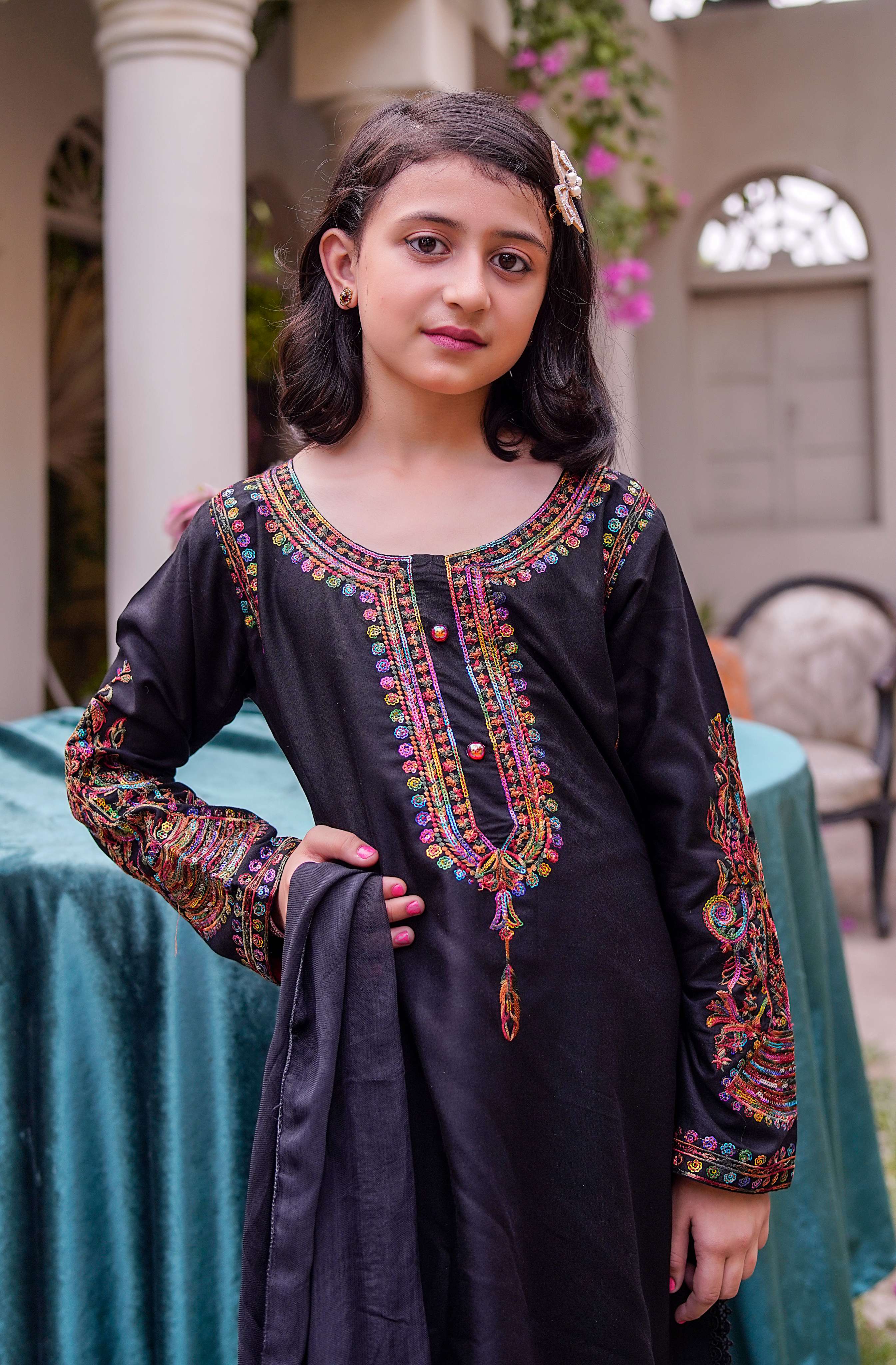HK319 - Readymade Lilen Outift Mummy n Me - Image 19