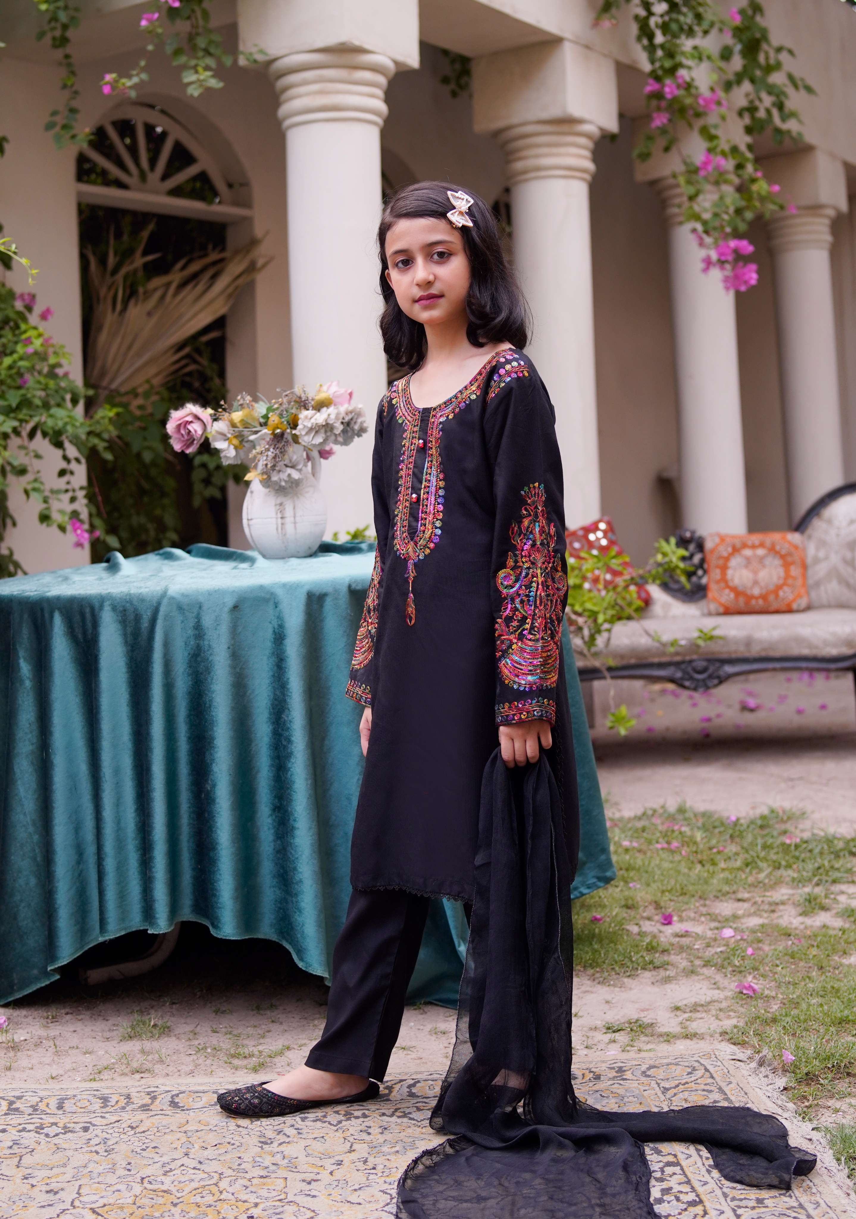 HK319 - Readymade Lilen Outift Mummy n Me - Image 8