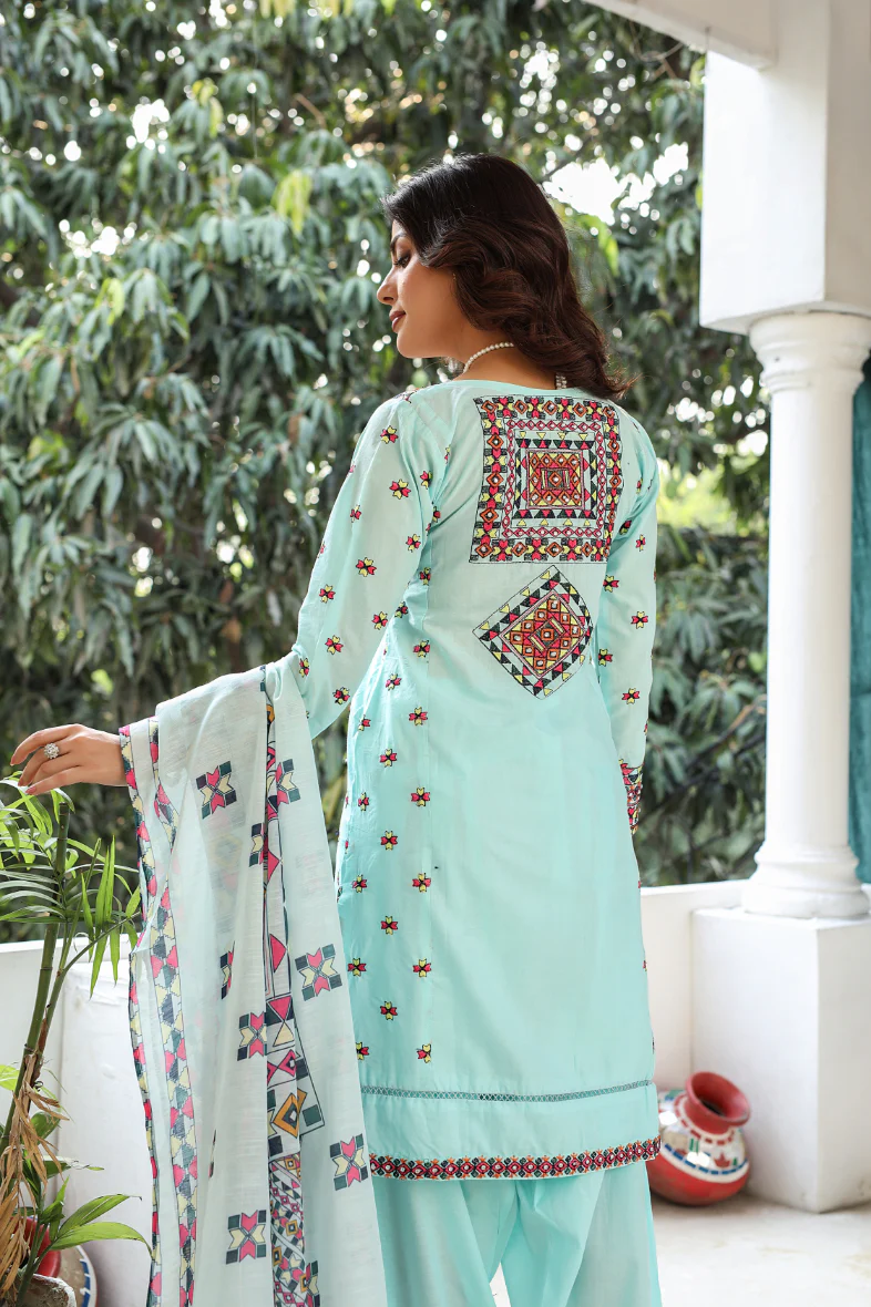 HK321 - 391 - Readymade Cotton Mummy n Me Outfit - Image 32