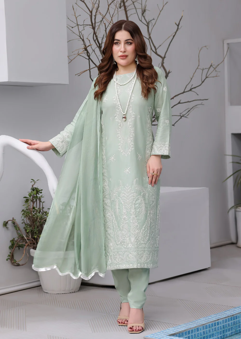 HK325 - Readymade Cotton Outfit 2025