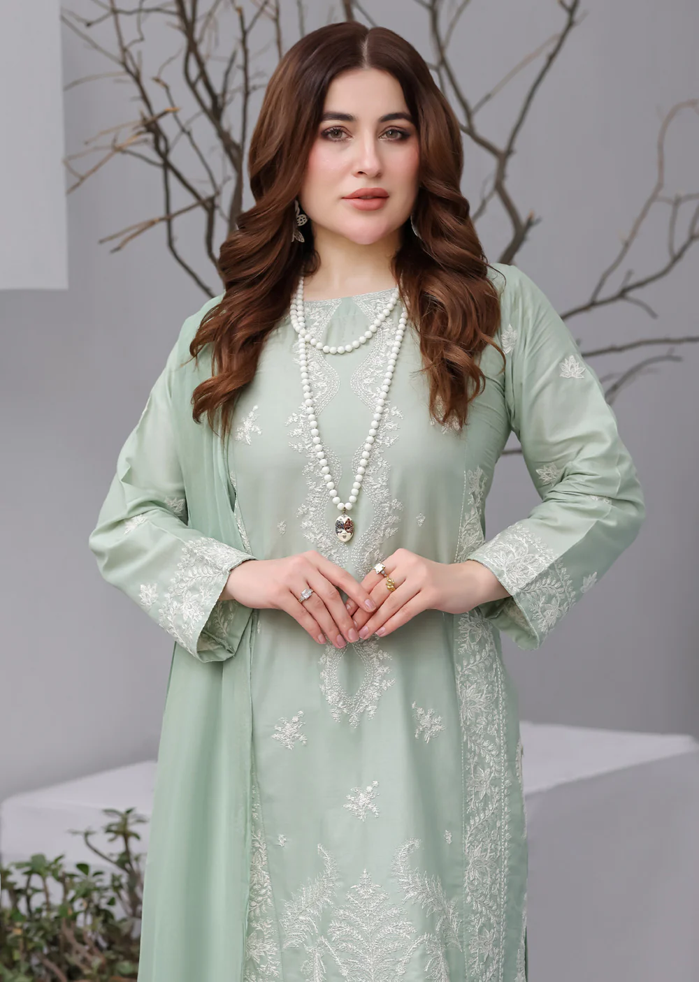 HK325 - Readymade Cotton Outfit 2025 - Image 6