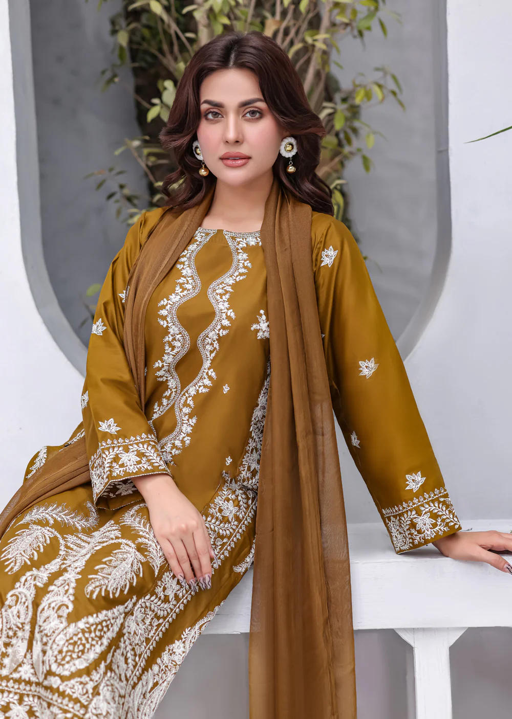 HK325 - Readymade Cotton Outfit 2025 - Image 8