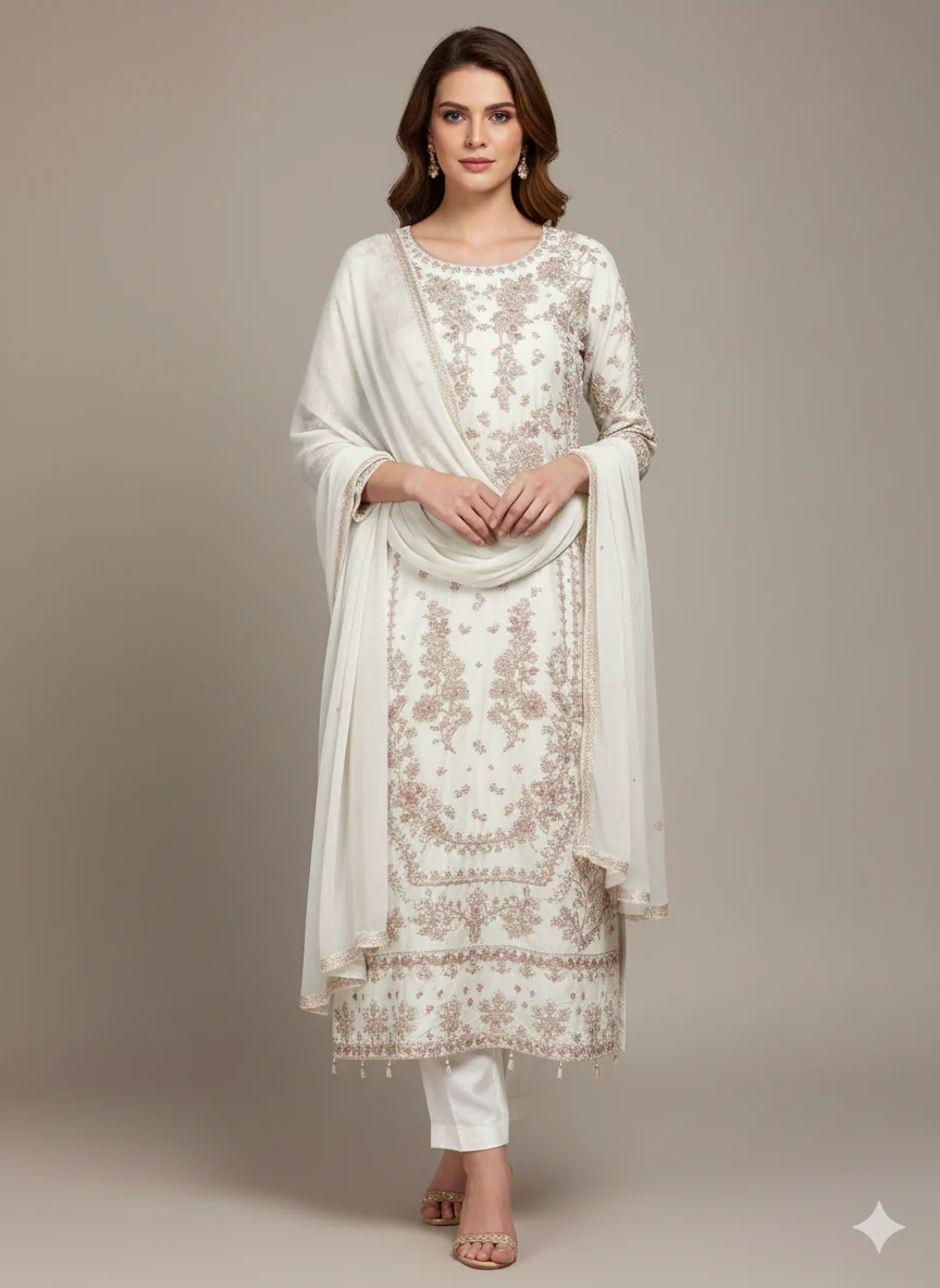 HK336 - Readymade linen Mummy n Me Outfit - Image 8