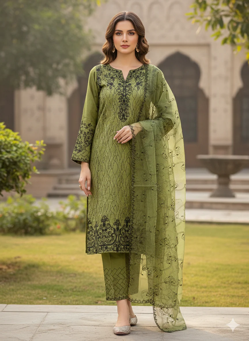HK352 - Readymade LINEN Outfit 2026 - Image 4