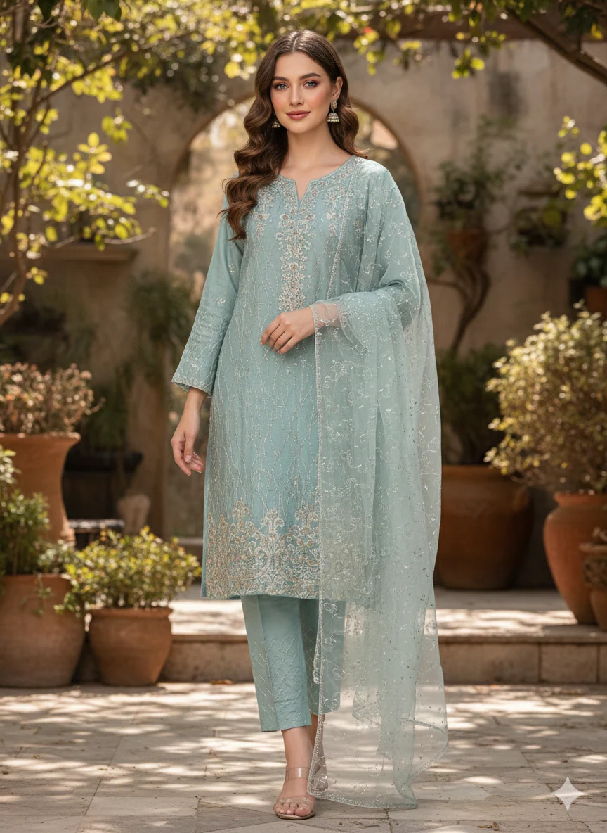 HK352 - Readymade LINEN Outfit 2026 - Image 6