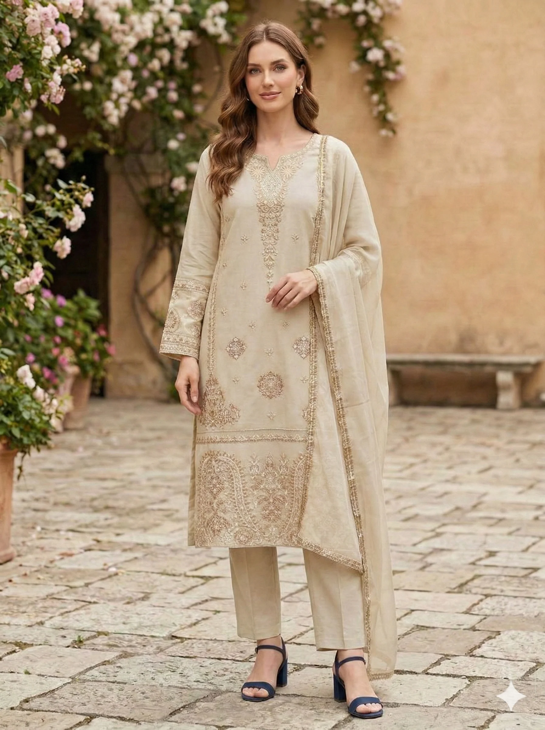 HK368 Readymade LINEN Outfit 2026 - Image 5