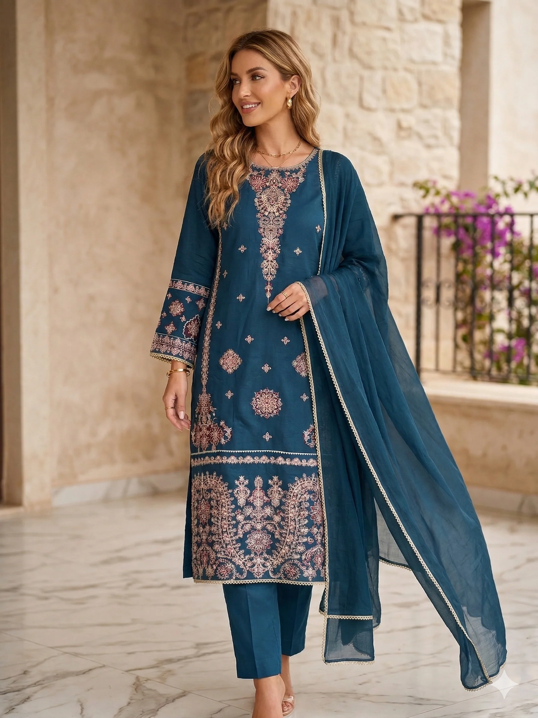 HK368 Readymade LINEN Outfit 2026 - Image 6