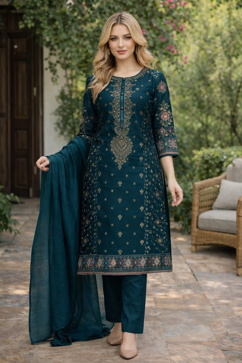 HK380 Aliza - Linen Suit - Image 2