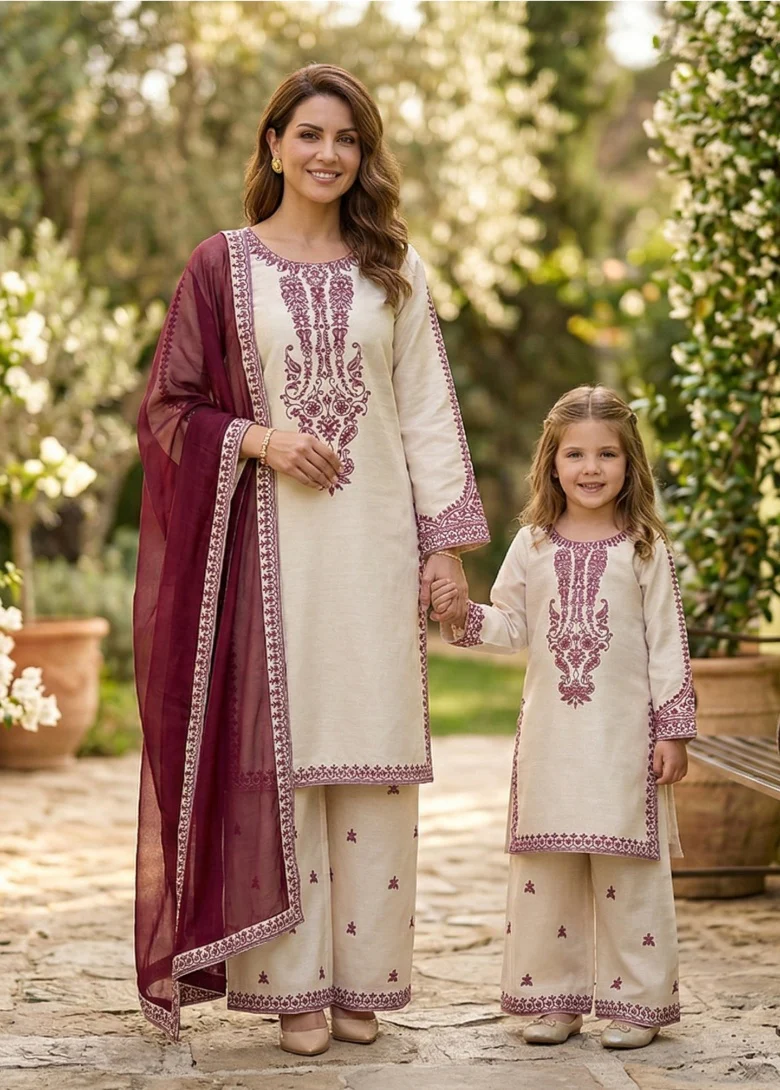 HK384 Rayla - Mummy n Me Linen Suit