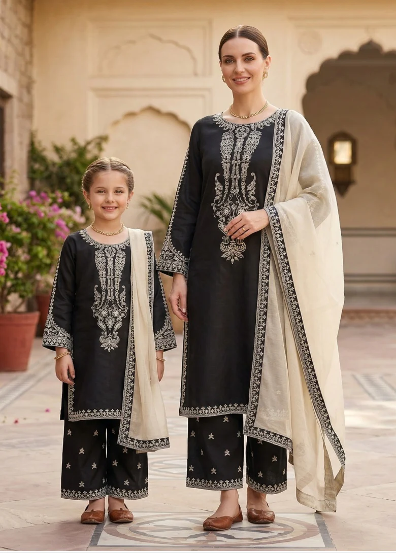 HK384 Rayla - Mummy n Me Linen Suit - Image 2