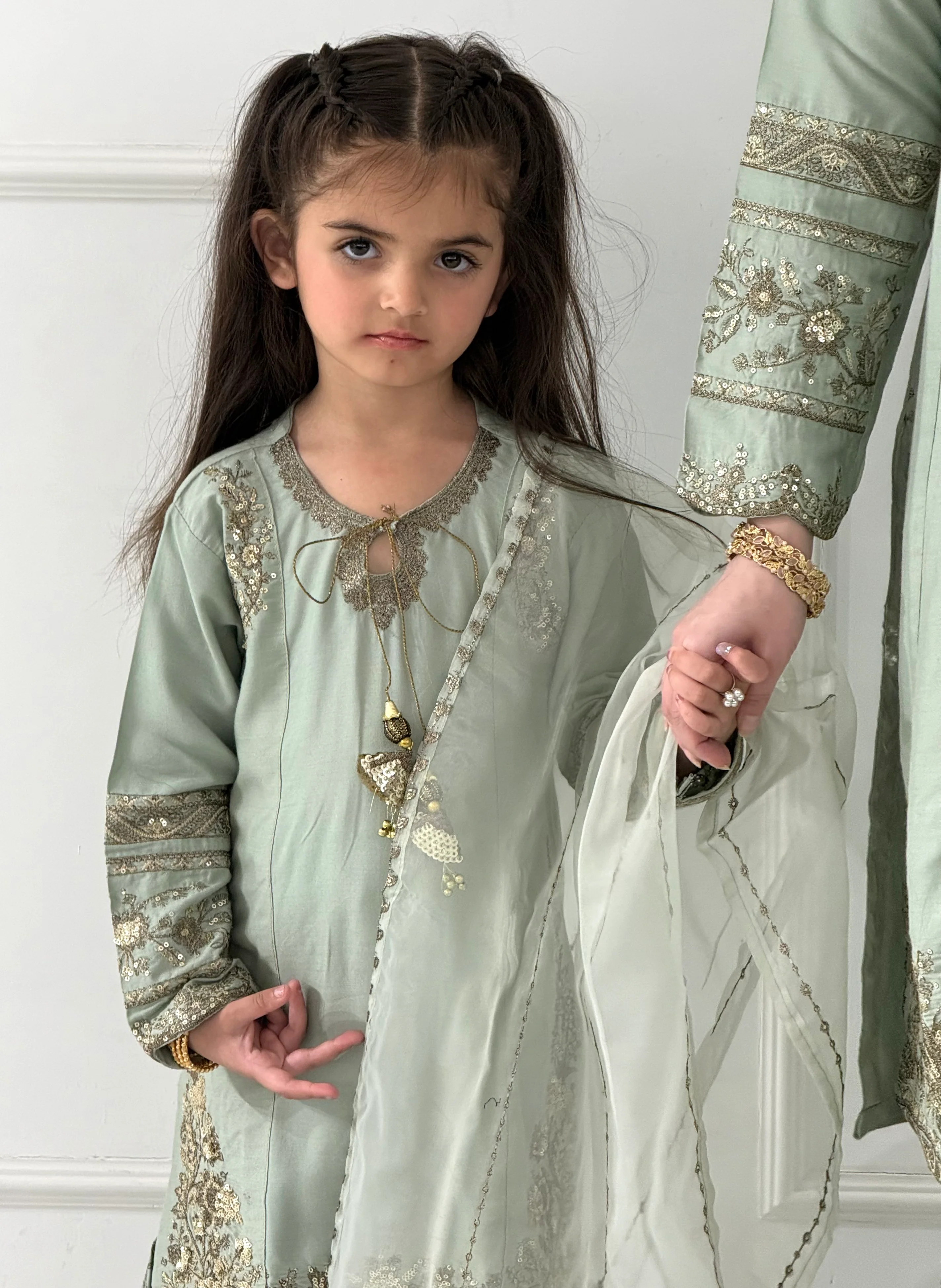 HK387 - Roheena - Shararah Suit - Image 15