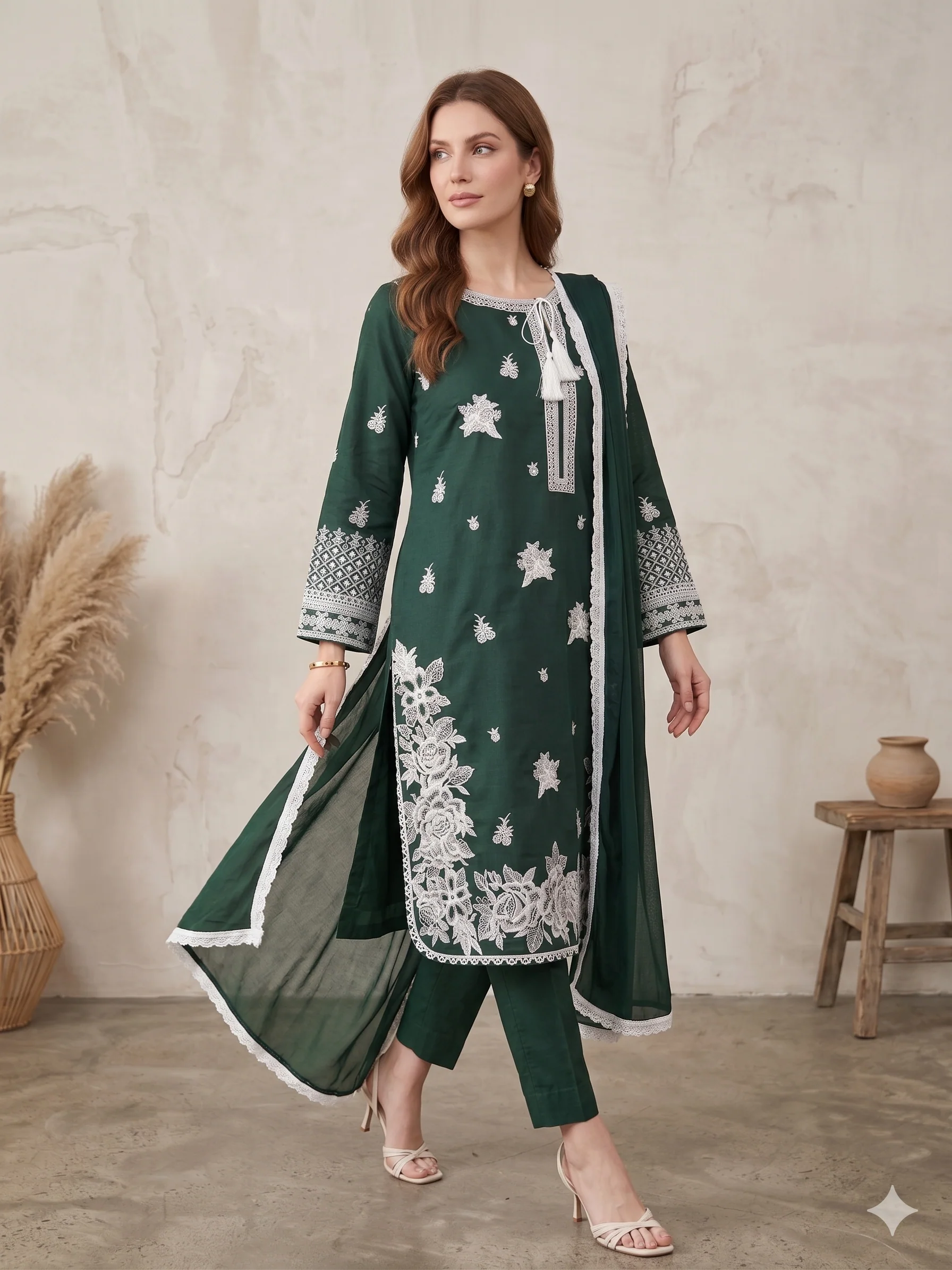 HK389-SANA Linen Suit - Image 5