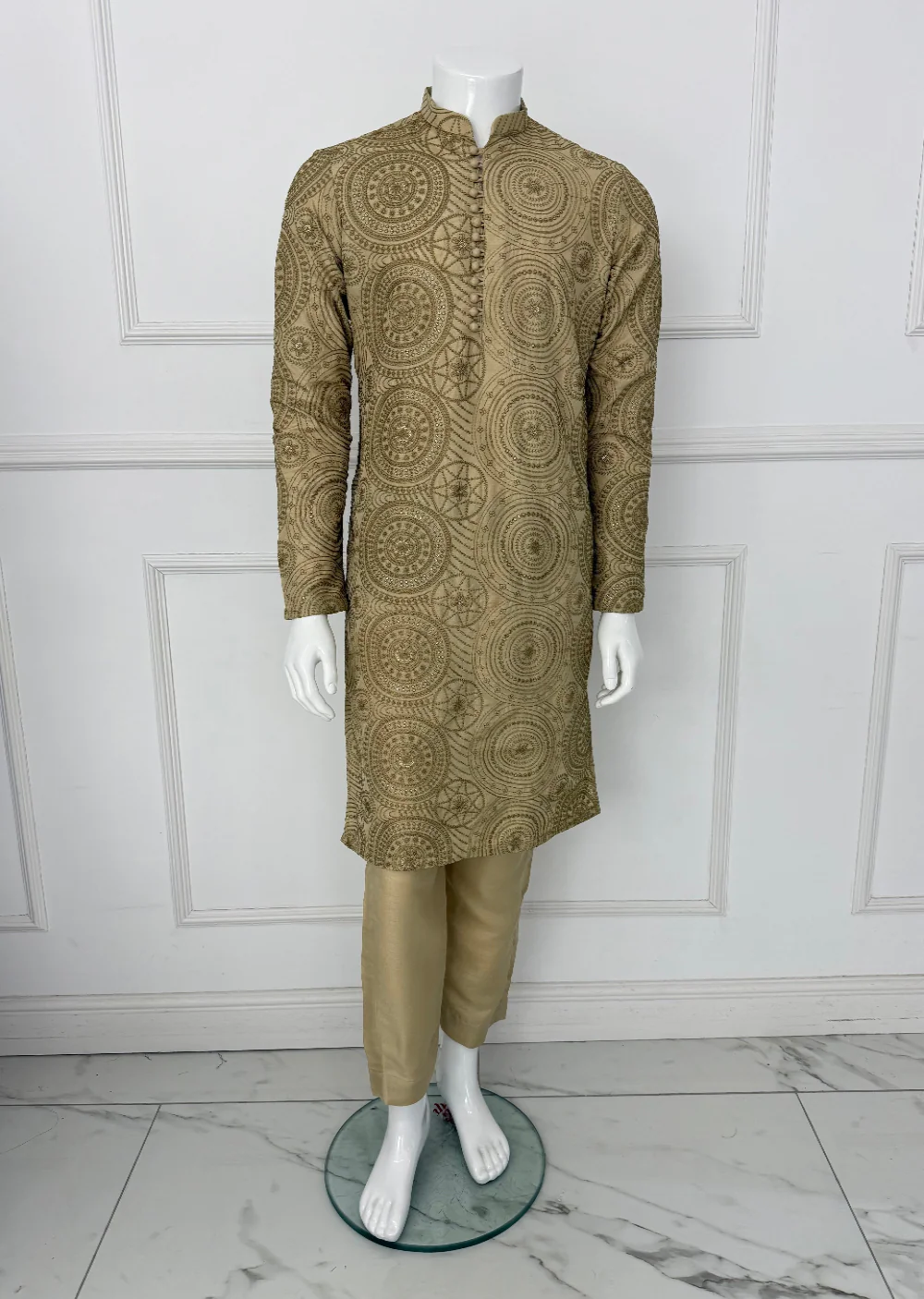 HKF103 Mens Embroidered Kurta Trouser