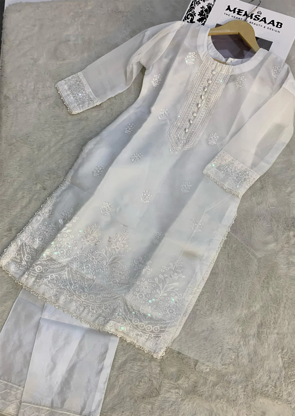 HMZDS-04 - Readymade - Cotton Dobi Print kurta Plazo 2025 - Image 6