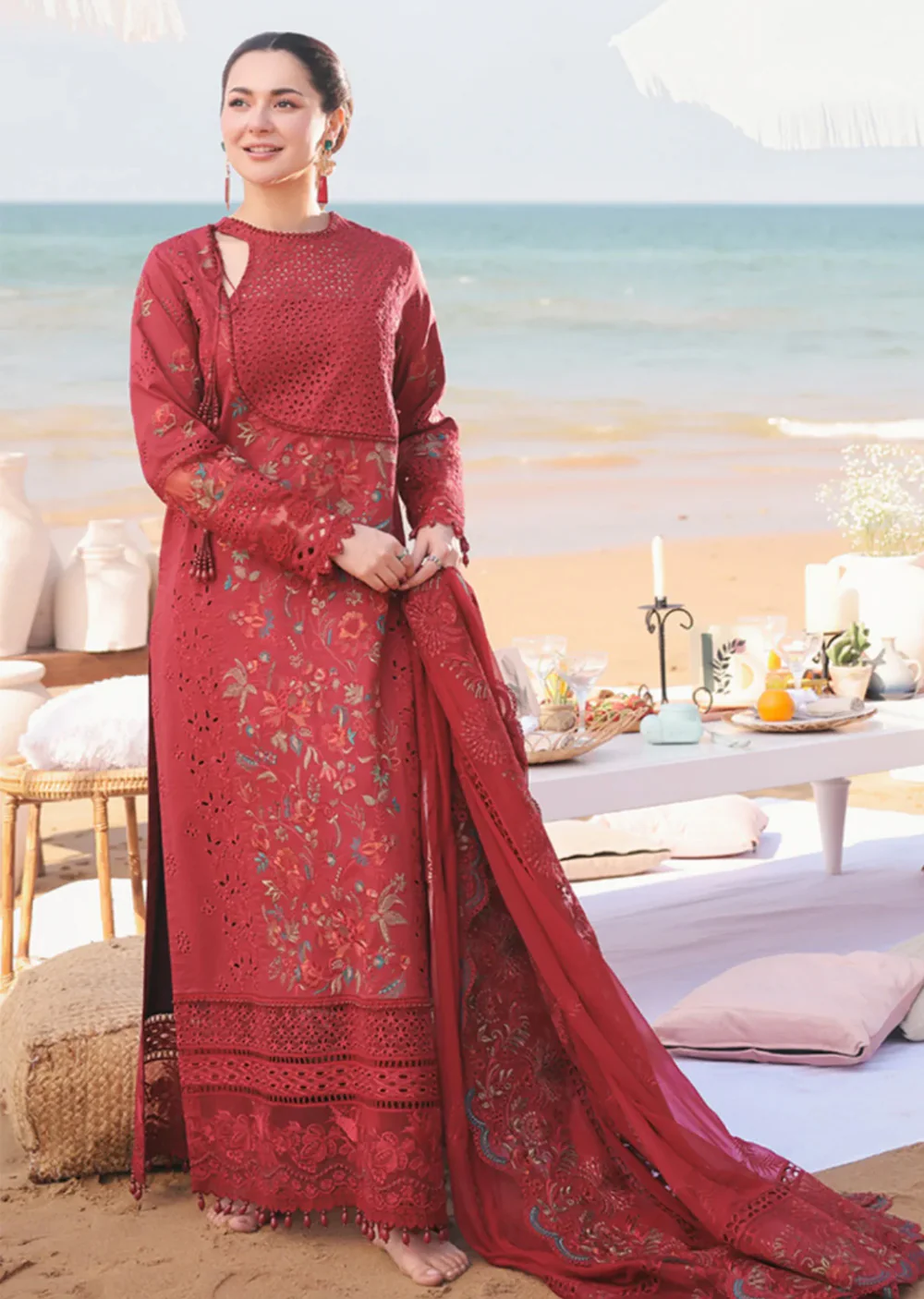 HNA-82 - Iswa - Hania Luxury Lawn Collection 2025