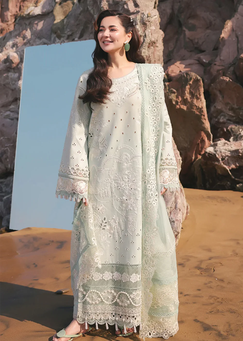 HNA-80 - Zimal - Hania Luxury Lawn Collection 2025