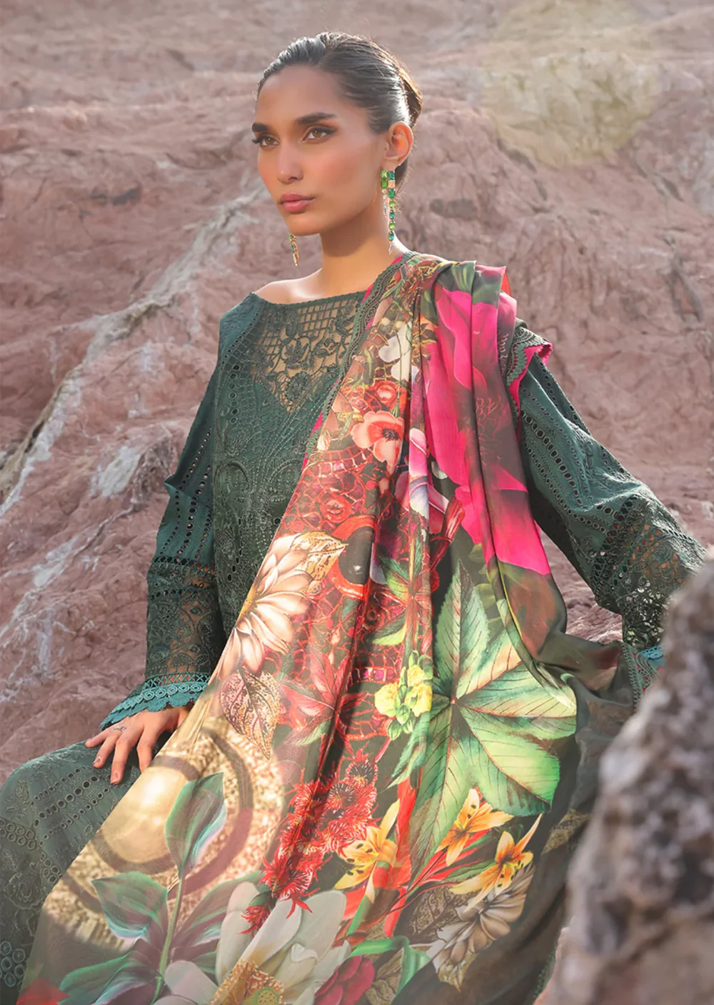 HNA-77 - Rameen - Hania Luxury Lawn Collection 2025 - Image 3