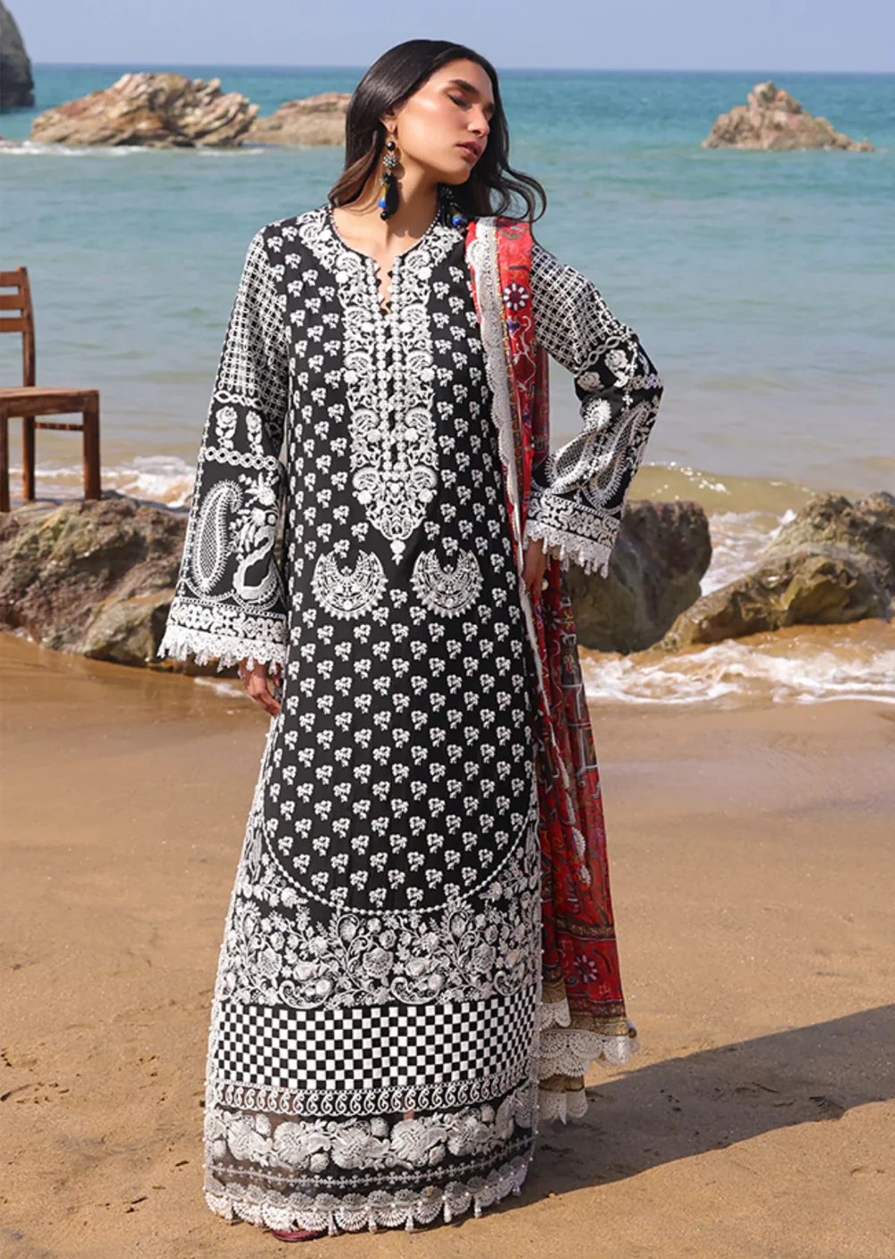 HNA-75 - Anoud - Hania Luxury Lawn Collection 2025