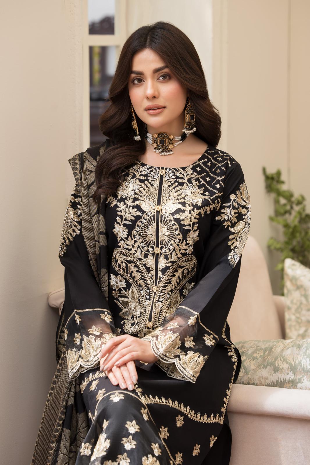 HRM-04 - Readymade Memsaab Formal Cotton Suit - Image 2