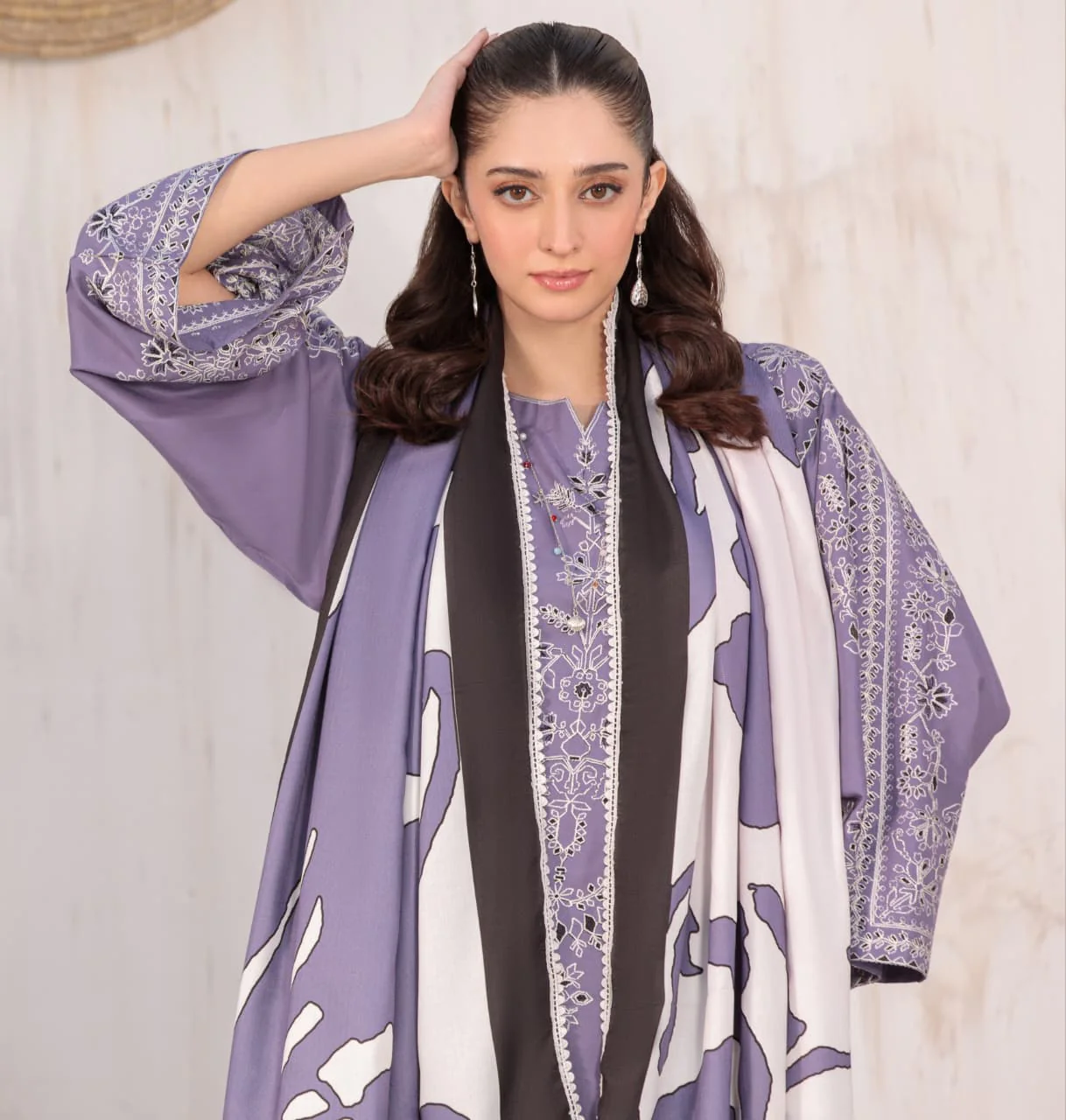 HRM33- Readymade Memsaab Formal VISCOSE Suit 2025 - Image 2