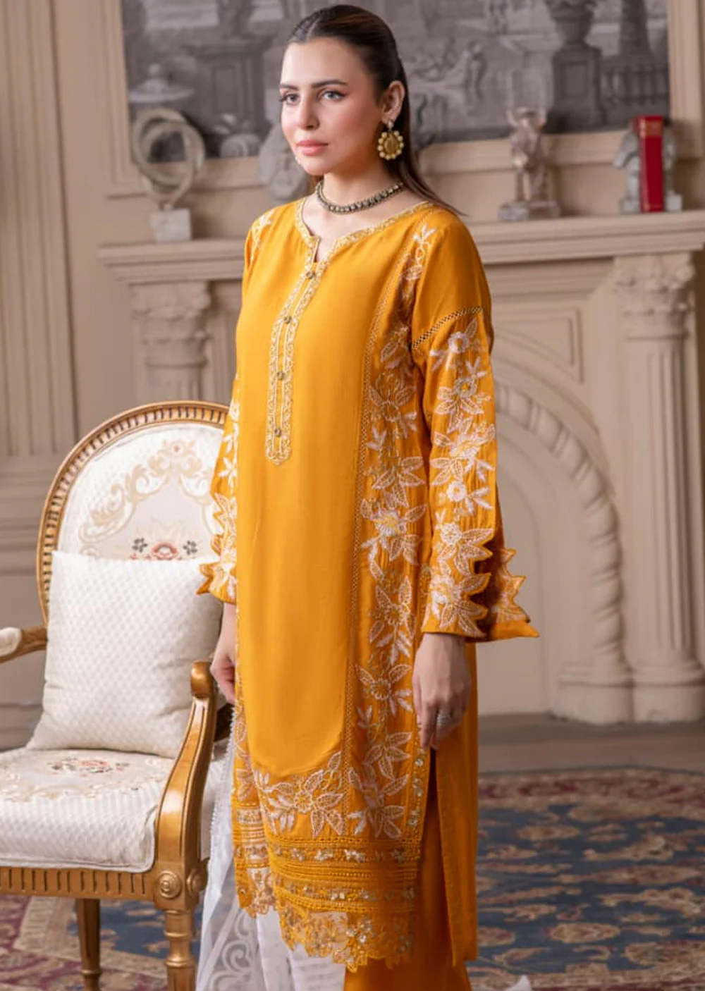 HRM45- Readymade Memsaab Formal VISCOSE Suit 2025
