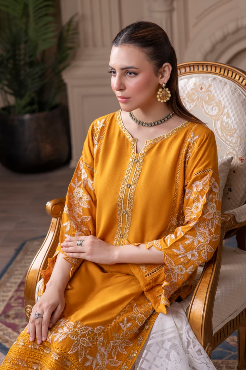 HRM45- Readymade Memsaab Formal VISCOSE Suit 2025 - Image 3