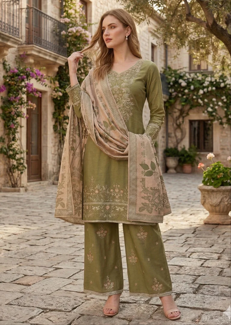 HRM46- Readymade Memsaab Formal VISCOSE Suit 2025
