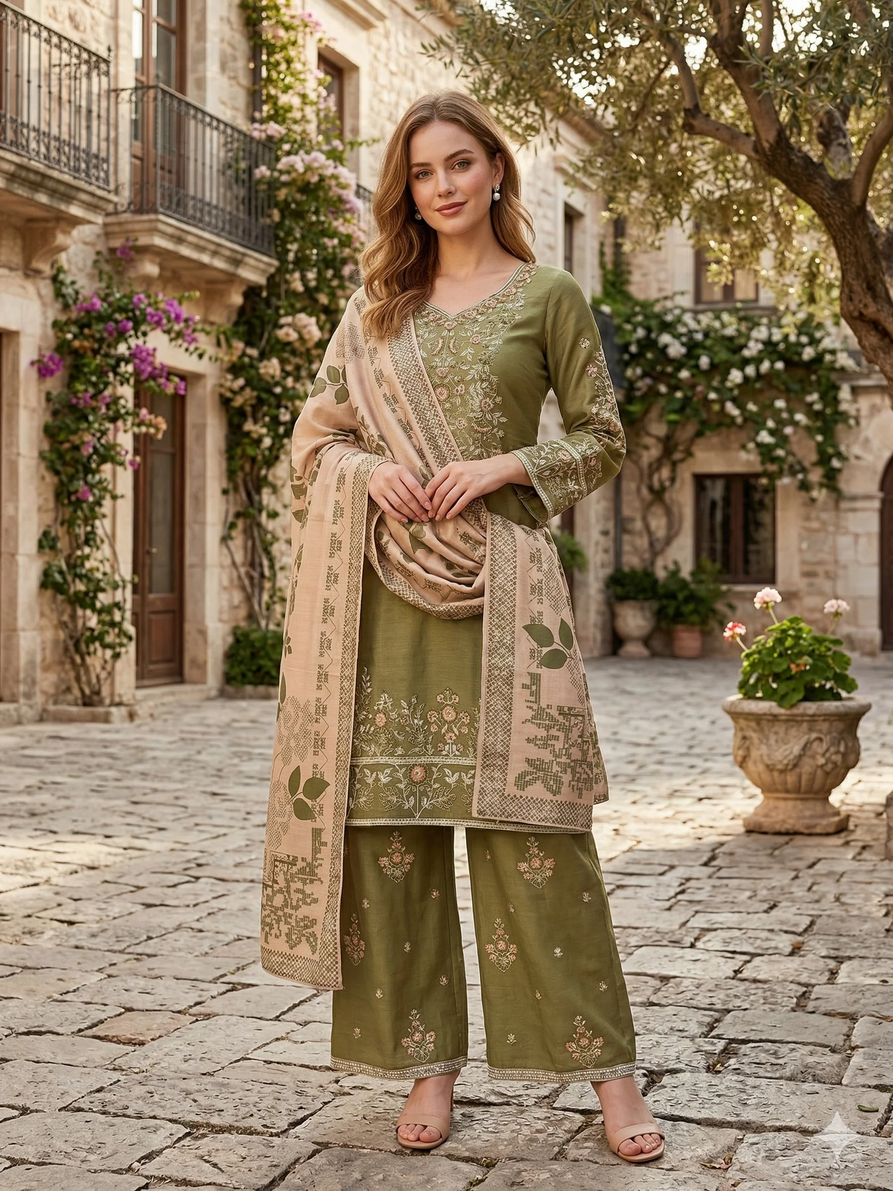 HRM46- Readymade Memsaab Formal VISCOSE Suit 2025 - Image 2