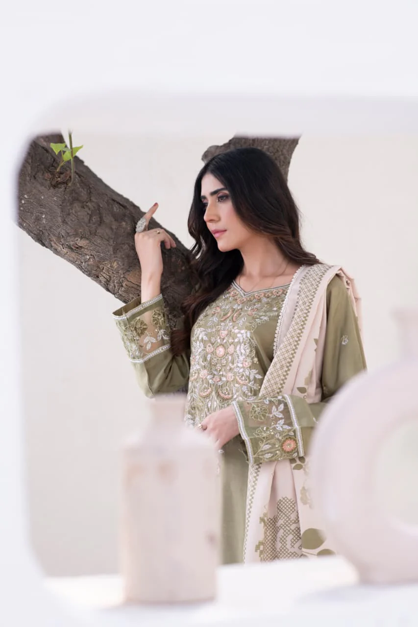 HRM46- Readymade Memsaab Formal VISCOSE Suit 2025 - Image 3