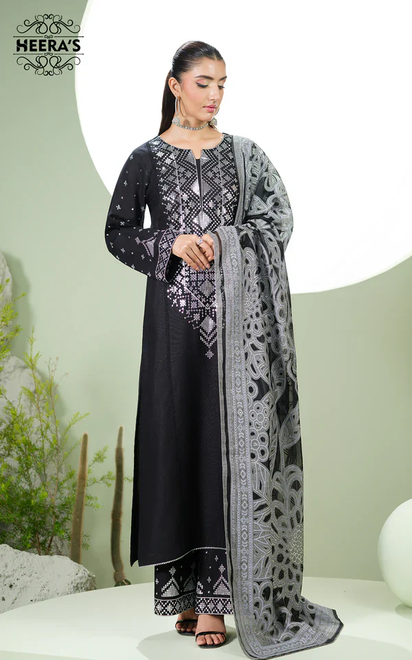 HSS-1145 - Readymade Heeras Suit - Image 4