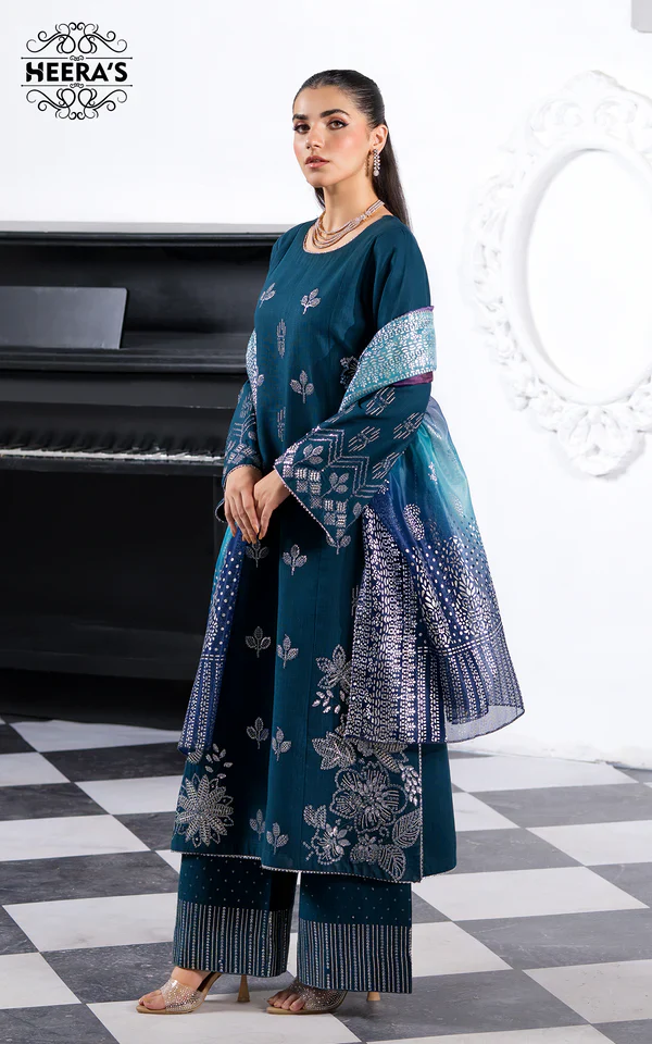 HSS-1146 - Readymade Heeras Suit - Image 3